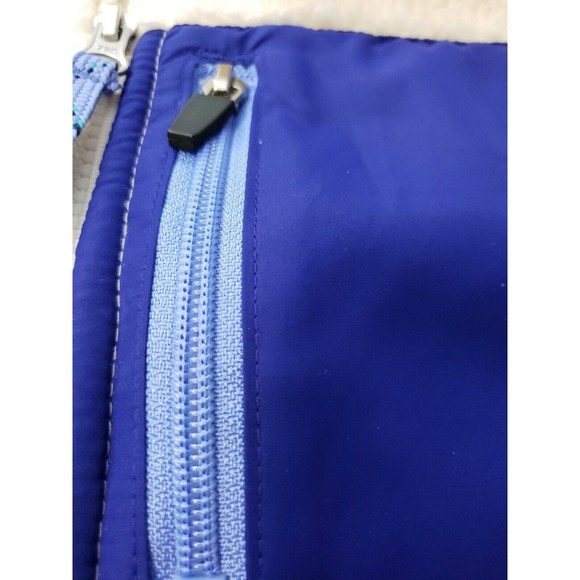 Womens Old Navy Cream Fleece Jacket PREOWNED, SIZE L Lined w/3-pockets - Picture 2 of 8